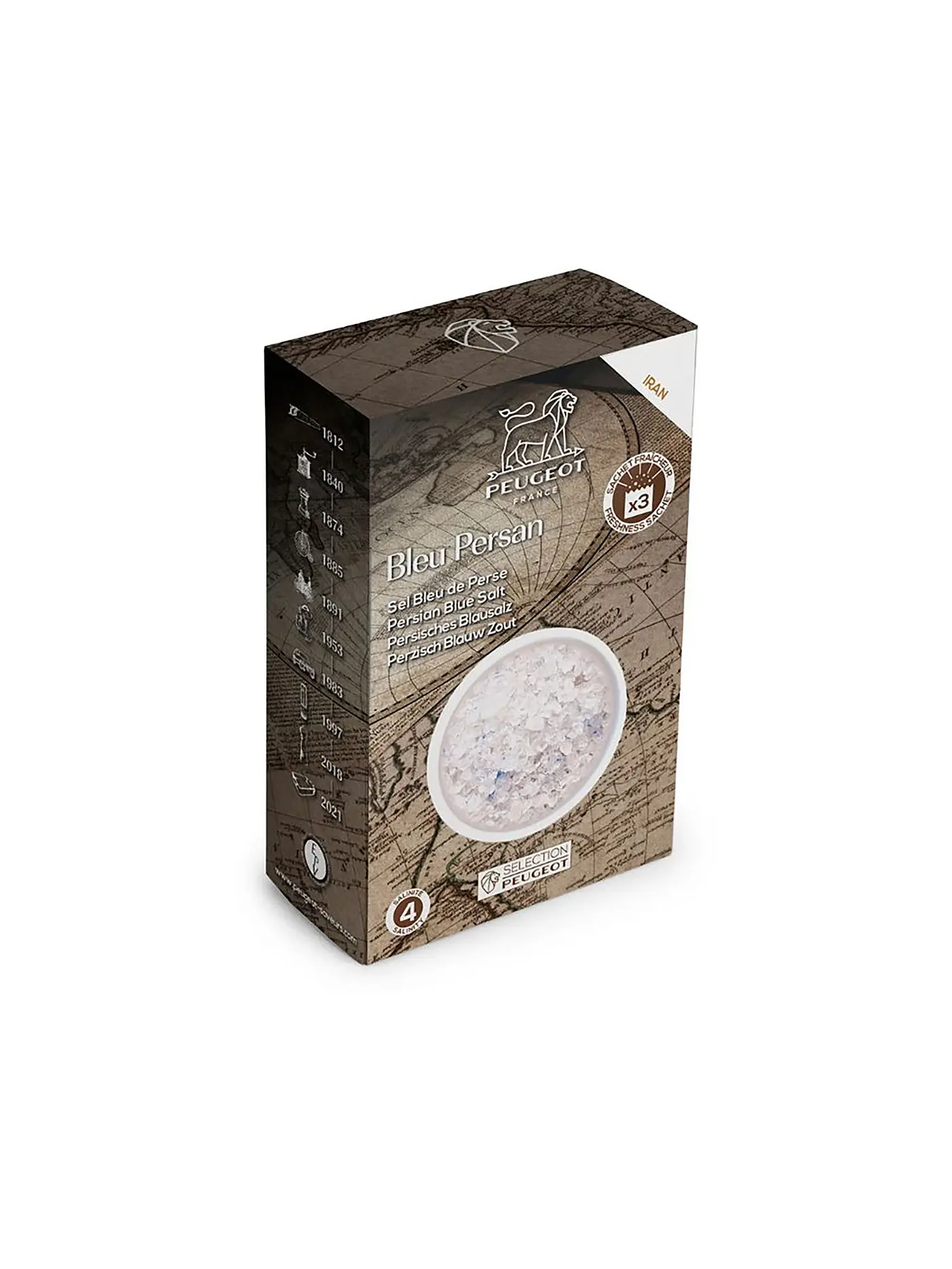 PEUGEOT | Persisches Blausalz 3x50g | 